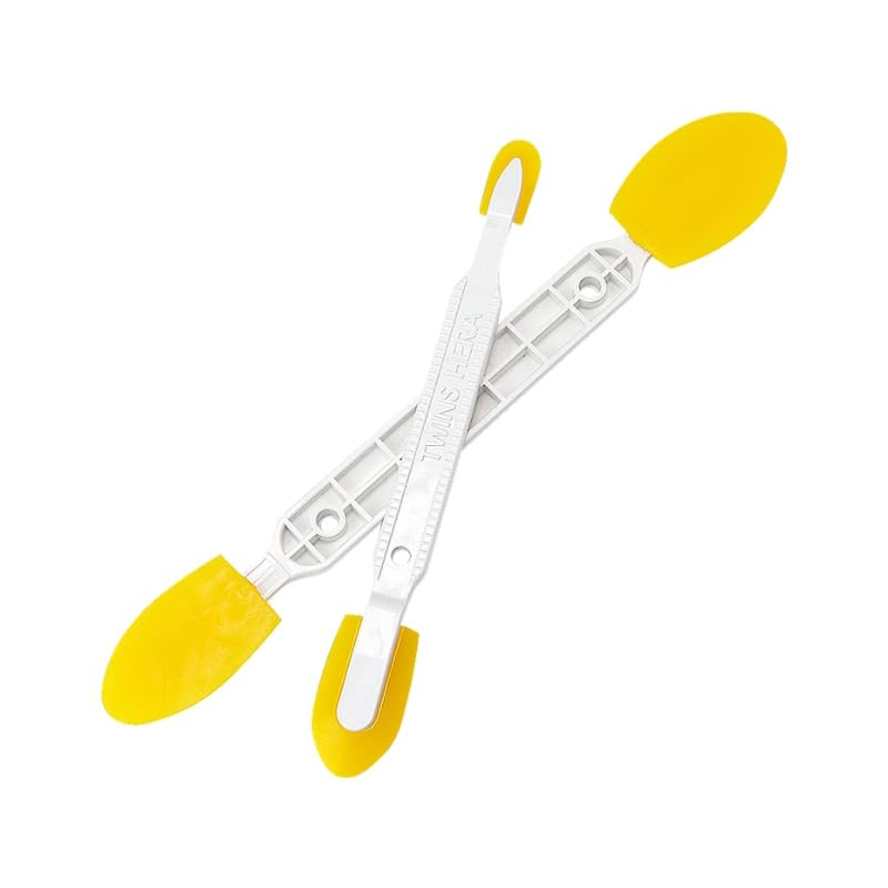 Two-way grout caulk finishing tool set